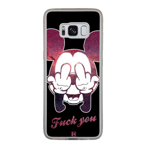 coque-galaxy-s8-theklips-mickey-fuck-you