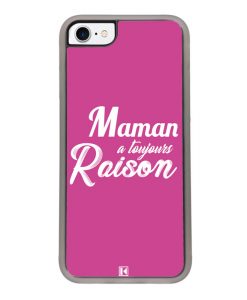 Coque iPhone 7 / 8 – Maman a toujours raison