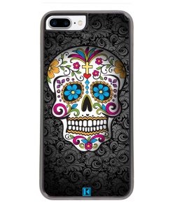 theklips-coque-iphone-7-plus-8-plus-sugar-skull-flower