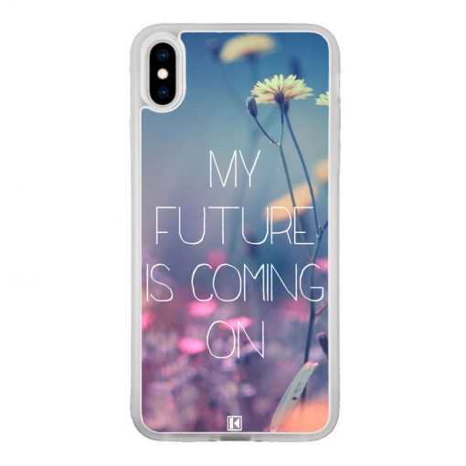 theklips-coque-iphone-x-iphone-xs-rubber-translu-my-futur-is-coming-on