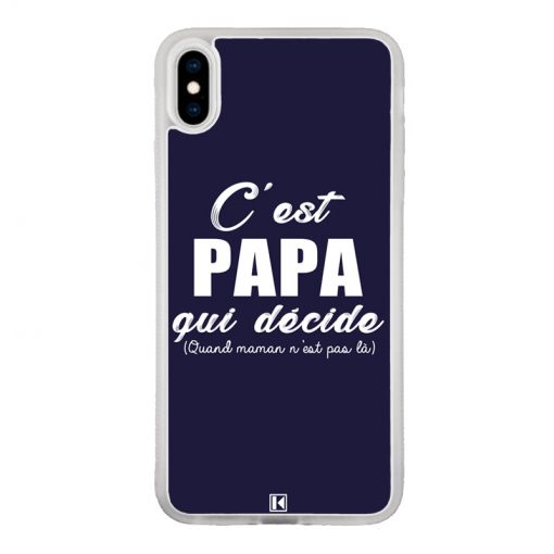 theklips-coque-iphone-xs-iphone-x-rubber-translu-cest-papa-qui-decide