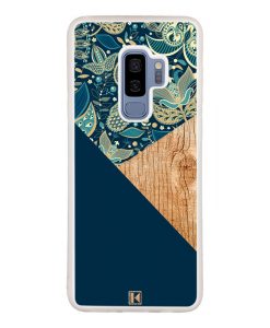 theklips-coque-galaxy-s9-plus-graphic-wood-bleu