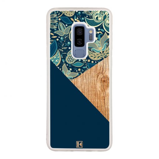 theklips-coque-galaxy-s9-plus-graphic-wood-bleu