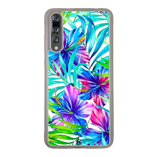 theklips-coque-huawei-p20-pro-exotic-flowers