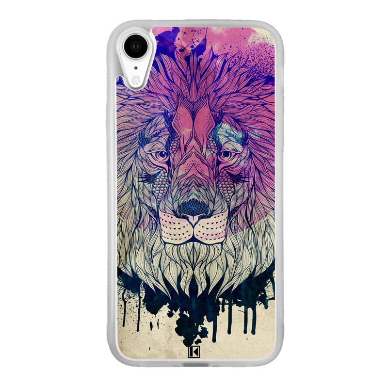 coque iphone xr avec un lion