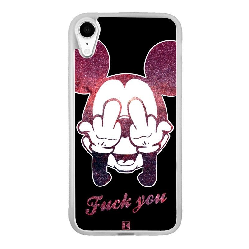 coque iphone xr silicone mickey
