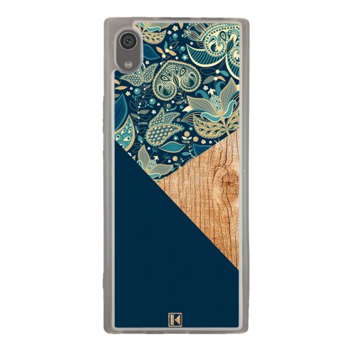 theklips-coque-xepria-xa1-graphic-wood-bleu