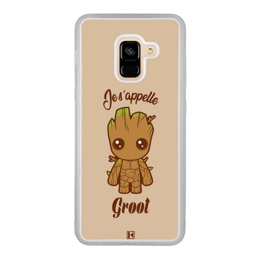 Coque Galaxy A8 2018 – Je s'appelle Groot