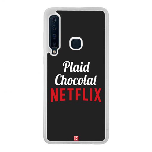 Coque Galaxy A9 2018 – Plaid Chocolat Netflix