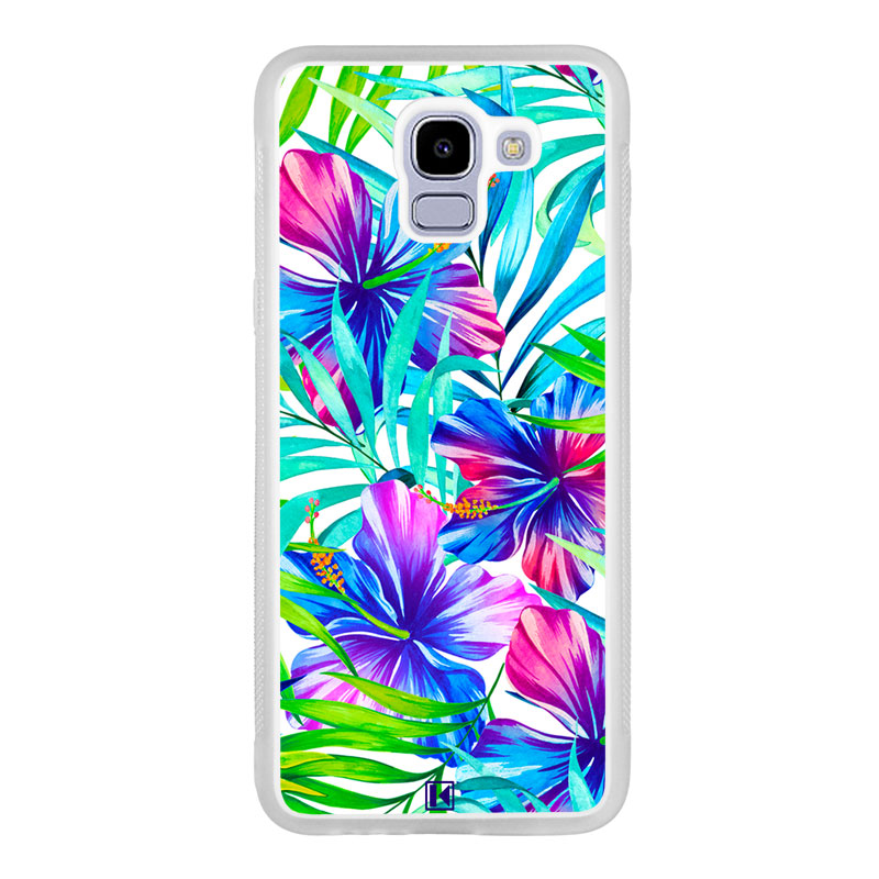 Coque Galaxy J6 2018 – Exotic flowers