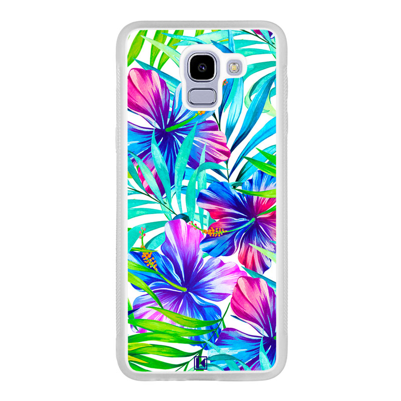 theklips-coque-galaxy-j6-2018-exotic-flowers Coque Galaxy J6 2018 – Extoic flowers