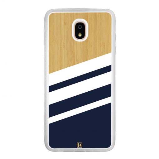 Coque Galaxy J7 2018 – Bambou Sport Bleu