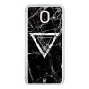 Coque Galaxy J7 2018 – Black marble