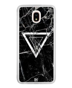 Coque Galaxy J7 2018 – Black marble