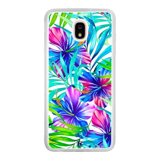 Coque Galaxy J7 2018 – Extoic flowers