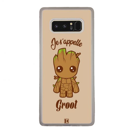 Coque Galaxy Note 8 – Je s'appelle Groot