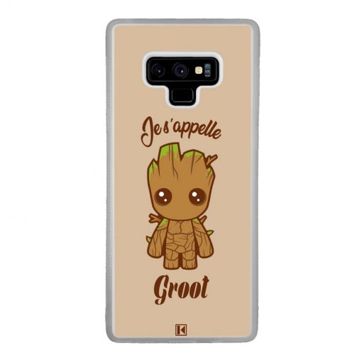 Coque Galaxy Note 9 – Je s'appelle Groot