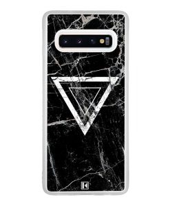 Coque Galaxy S10 – Black marble