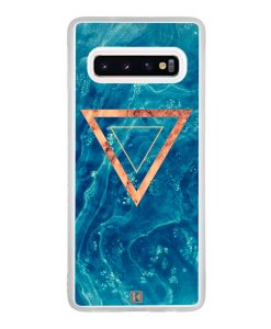 Coque Galaxy S10 – Bleu rosewood