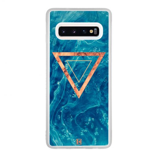 Coque Galaxy S10 – Bleu rosewood