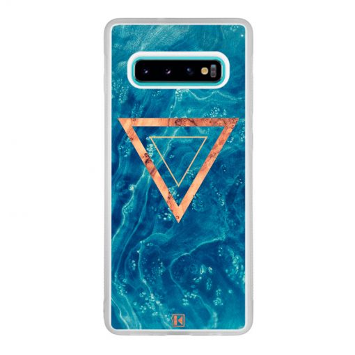 Coque Galaxy S10 Plus – Bleu rosewood