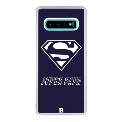 Coque Galaxy S10 Plus – Super Papa