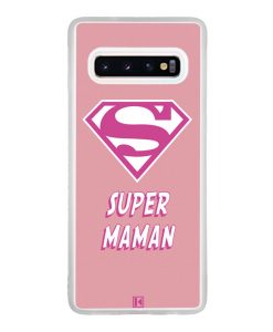 Coque Galaxy S10 – Super Maman