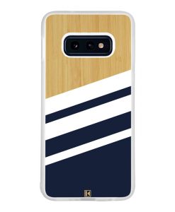 Coque Galaxy S10e – Bambou Sport Bleu