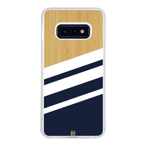 Coque Galaxy S10e – Bambou Sport Bleu