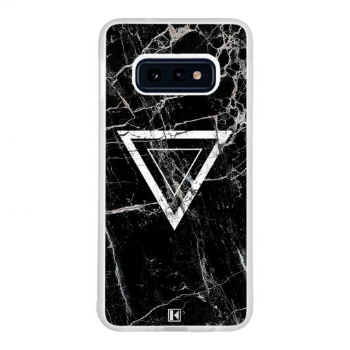 Coque Galaxy S10e – Black marble