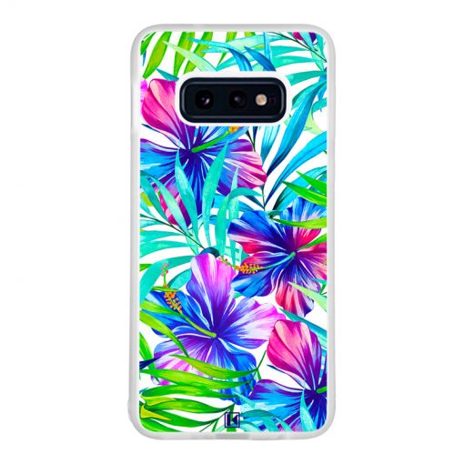 Coque Galaxy S10e – Extoic flowers