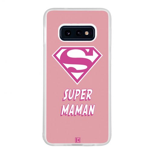 Coque Galaxy S10e – Super Maman