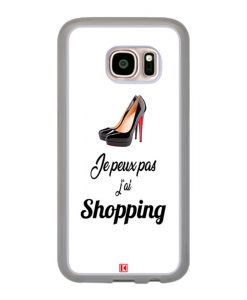 Coque Galaxy S7 – Je peux pas j'ai Shopping