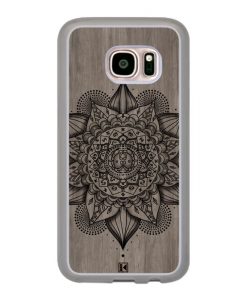 Coque Galaxy S7 – Mandala on wood