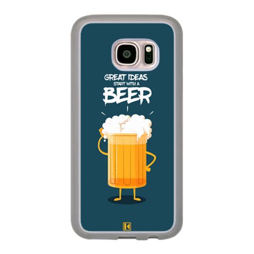 Coque Galaxy S7 – Start with a beer
