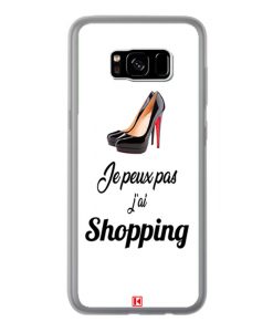 Coque Galaxy S8 Plus – Je peux pas j'ai Shopping