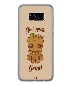 Coque Galaxy S8 Plus – Je s'appelle Groot