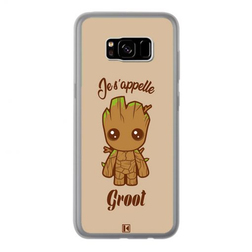 Coque Galaxy S8 Plus – Je s'appelle Groot