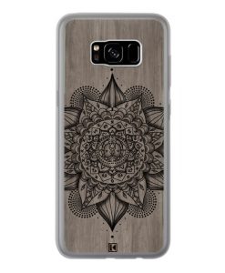 Coque Galaxy S8 Plus – Mandala on wood