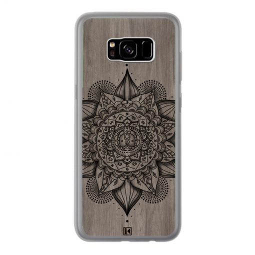 Coque Galaxy S8 Plus – Mandala on wood