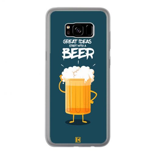 Coque Galaxy S8 Plus – Start with a beer