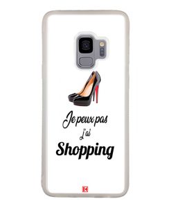 Coque Galaxy S9 – Je peux pas j'ai Shopping