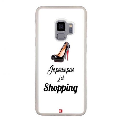 Coque Galaxy S9 – Je peux pas j'ai Shopping