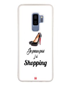 Coque Galaxy S9 Plus – Je peux pas j'ai Shopping