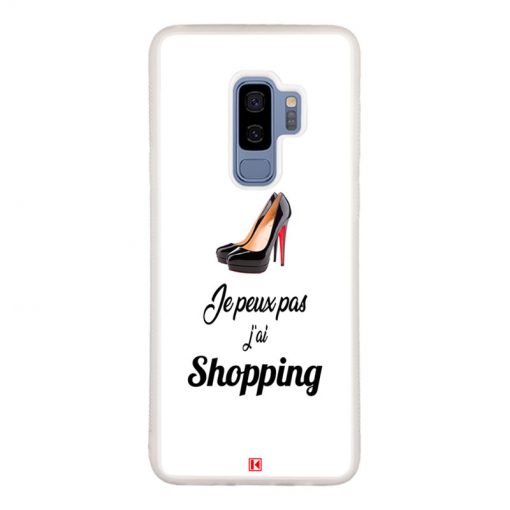 Coque Galaxy S9 Plus – Je peux pas j'ai Shopping