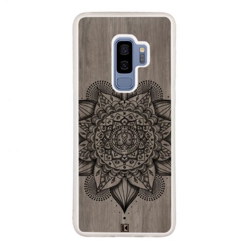 Coque Galaxy S9 Plus – Mandala on wood