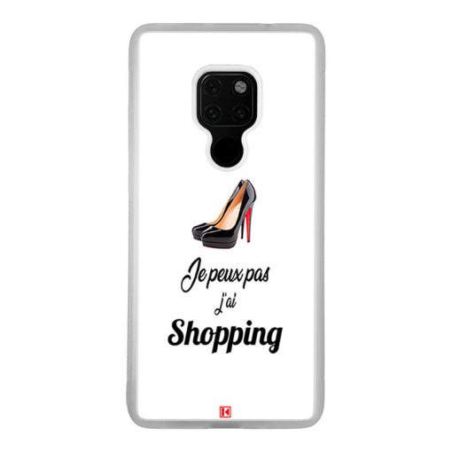 Coque Huawei Mate 20 – Je peux pas j'ai Shopping