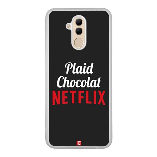 Coque Huawei Mate 20 Lite – Plaid Chocolat Netflix