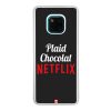 Coque Huawei Mate 20 Pro – Plaid Chocolat Netflix