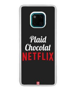 Coque Huawei Mate 20 Pro – Plaid Chocolat Netflix